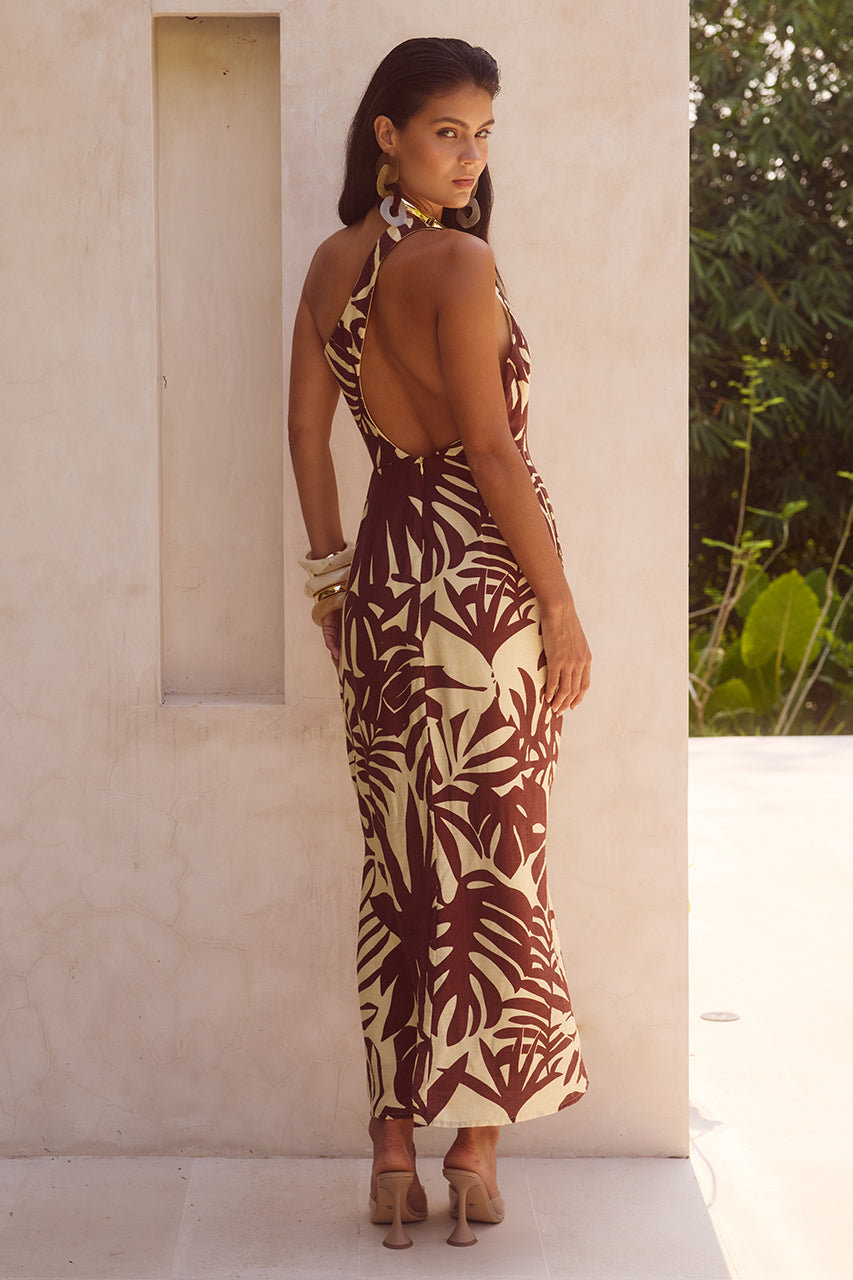 Matelo Midi Dress - Matelo Print