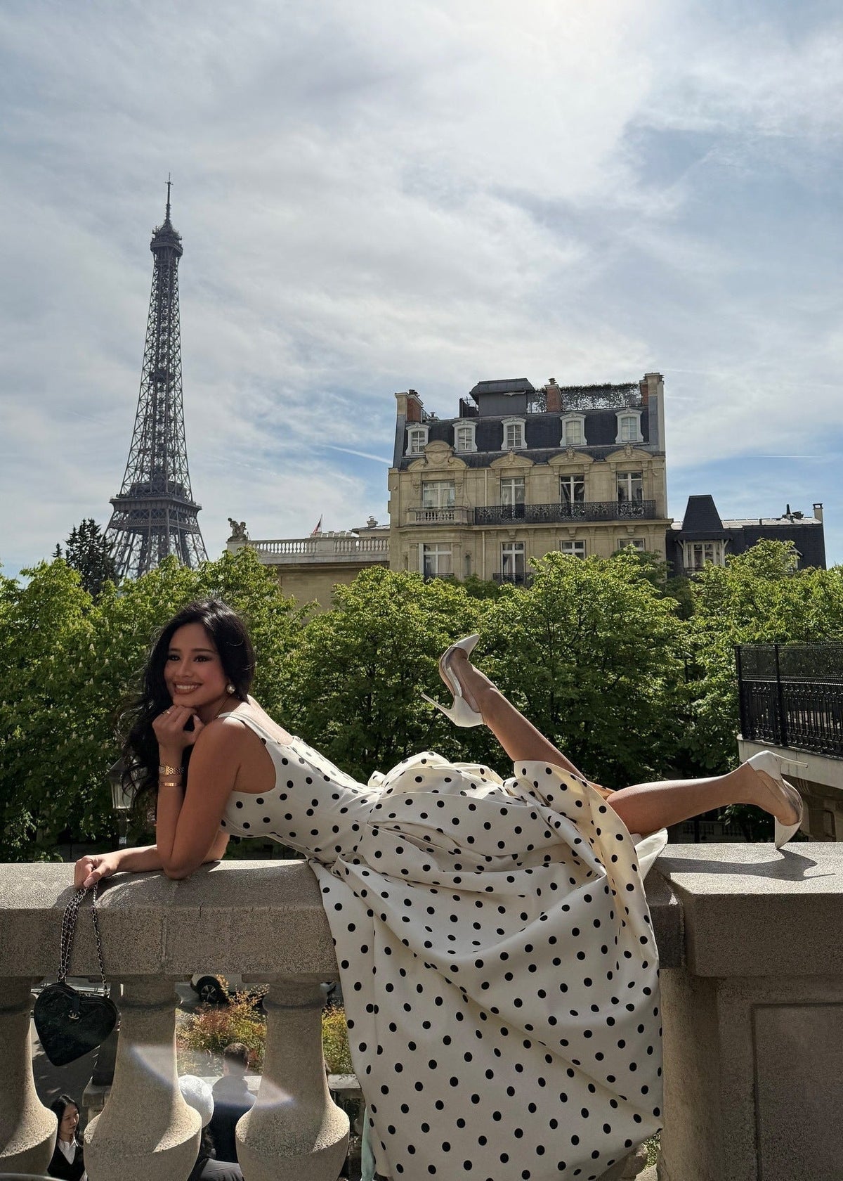 Livette - Polka Dot Midi Dress