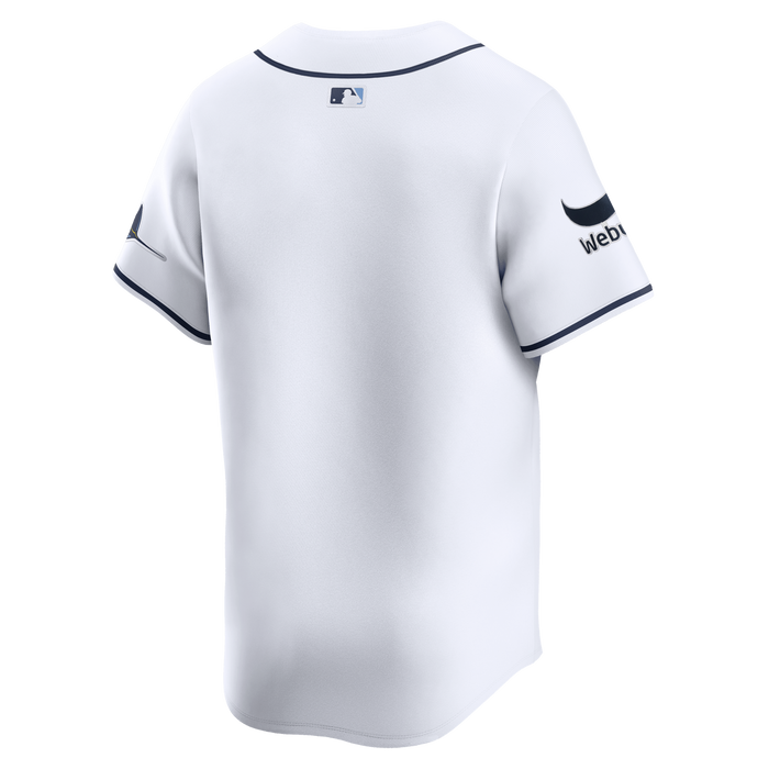 Rays Men's Nike White Vapor Limited Jersey