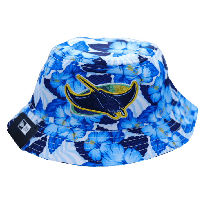 RAYS BLUE FLORAL DEVIL RAYS BUCKET HAT - The Bay Republic | Team Store of the Tampa Bay Rays & Rowdies