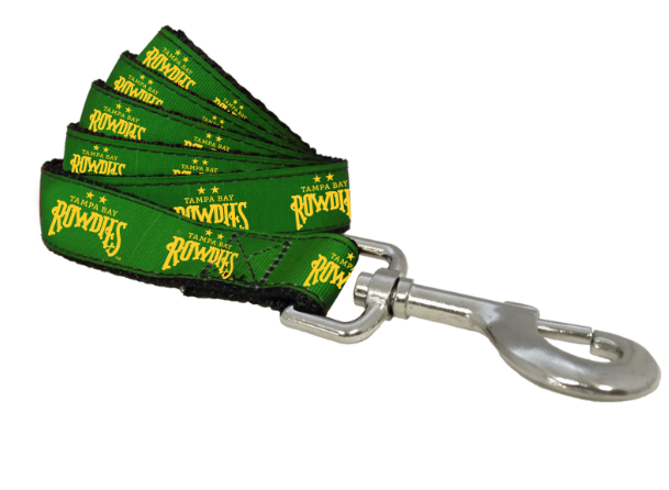 Rowdies Green Dog Leash