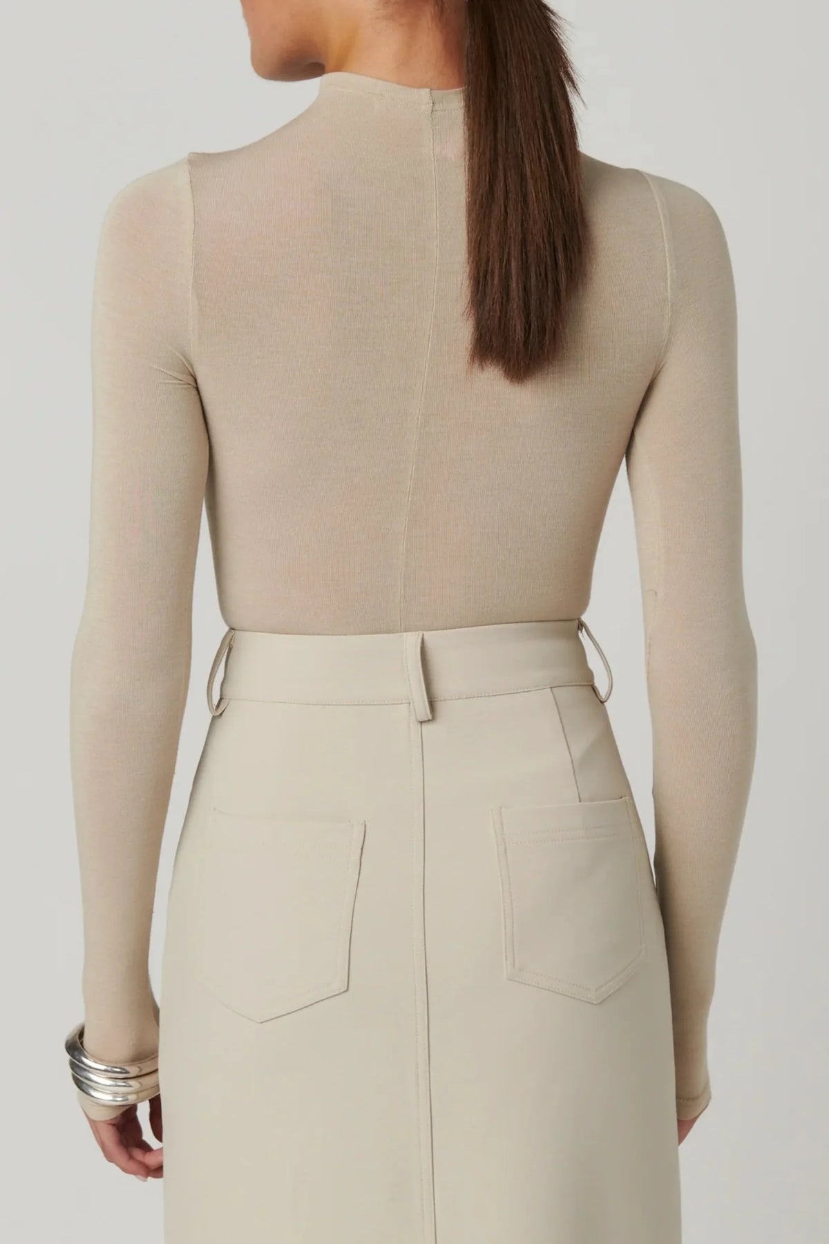 Amrita Bodysuit - Almond