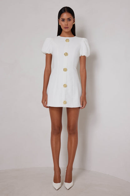 Candice Dress - White