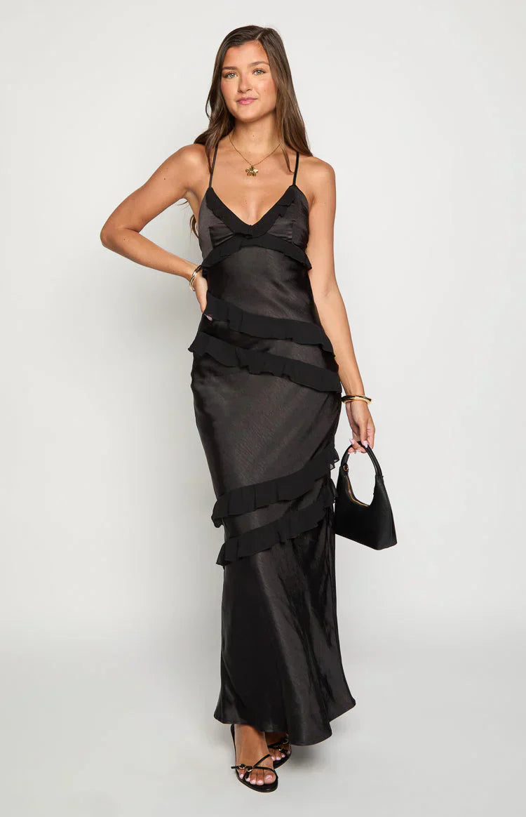 Inara Ruffle Maxi Dress