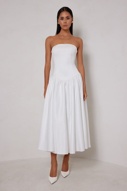 Maggie Dress - White