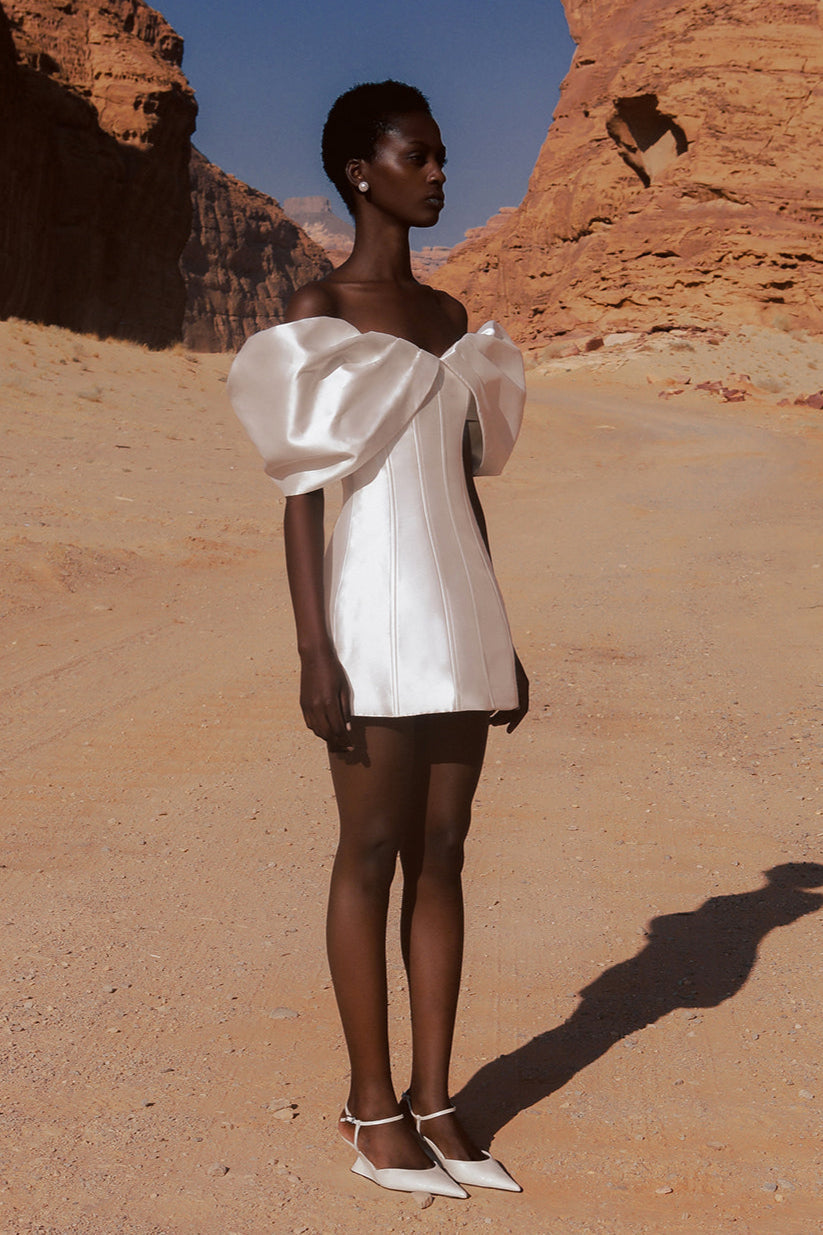 Nadal Dress - White