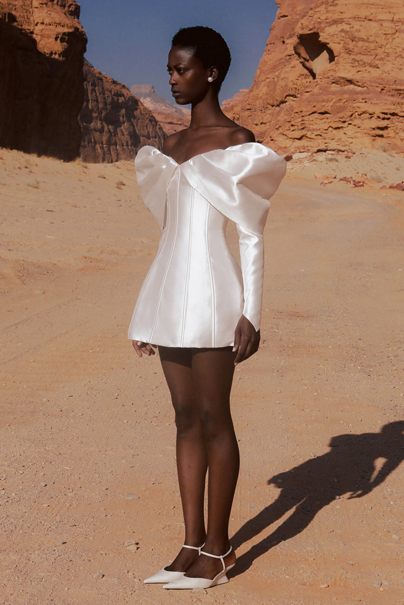 Nadal Dress - White