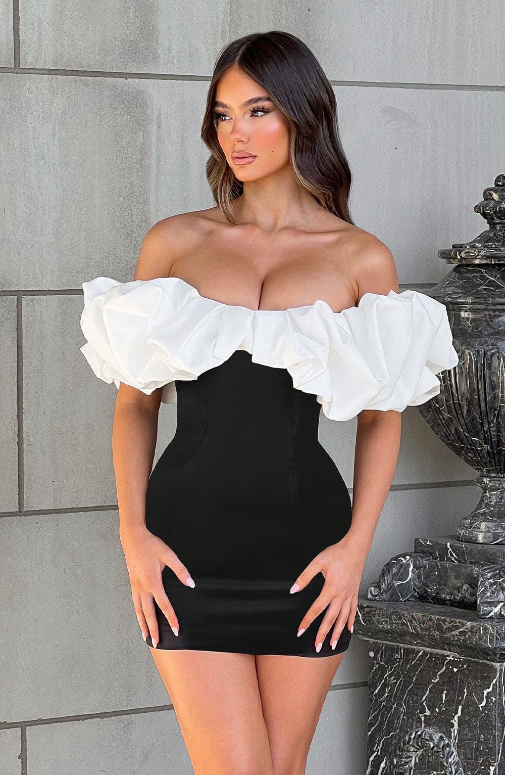 Livette - Ruffle Mini Dress