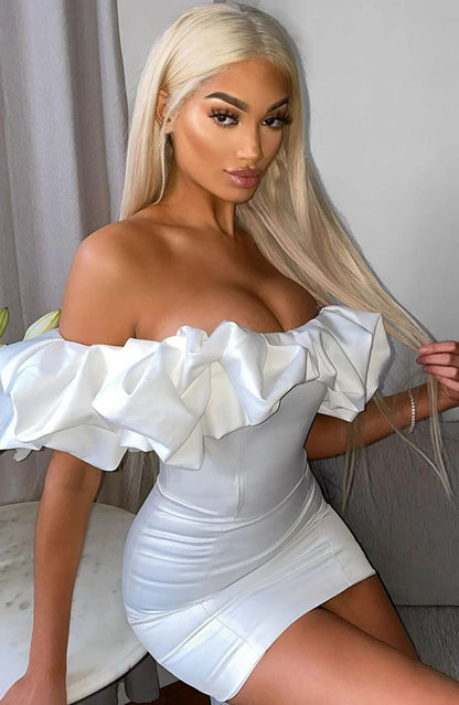 Livette - Ruffle Mini Dress