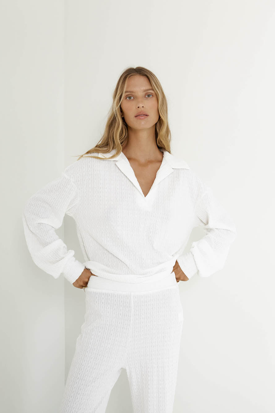 Avery Jumper - White