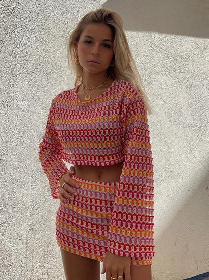 Lana - Trendy Two-Piece Summer Set