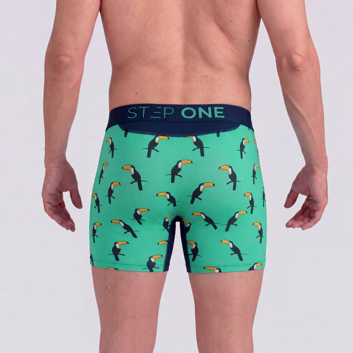 Boxer Brief - Toucans - Bamboo Underwear