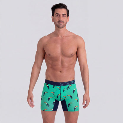 Boxer Brief - Toucans - Bamboo Underwear