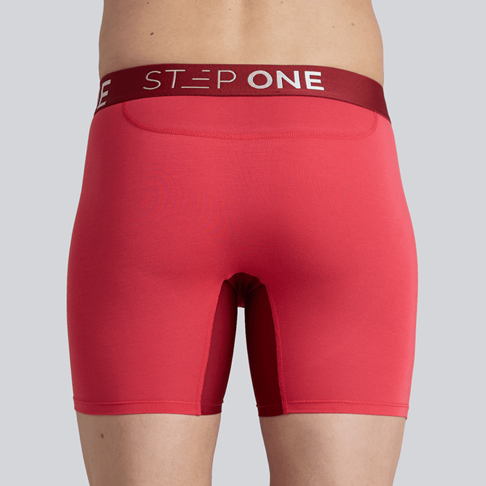 Boxer Brief Fly - Winter Berry - Bamboo Underwear