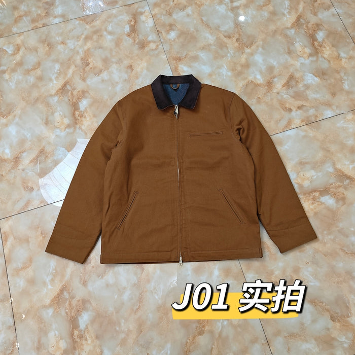 Carhartt J01 Detroit Classic Canvas Jacket 103828 – Interstellar Workwear - J01 Khaki