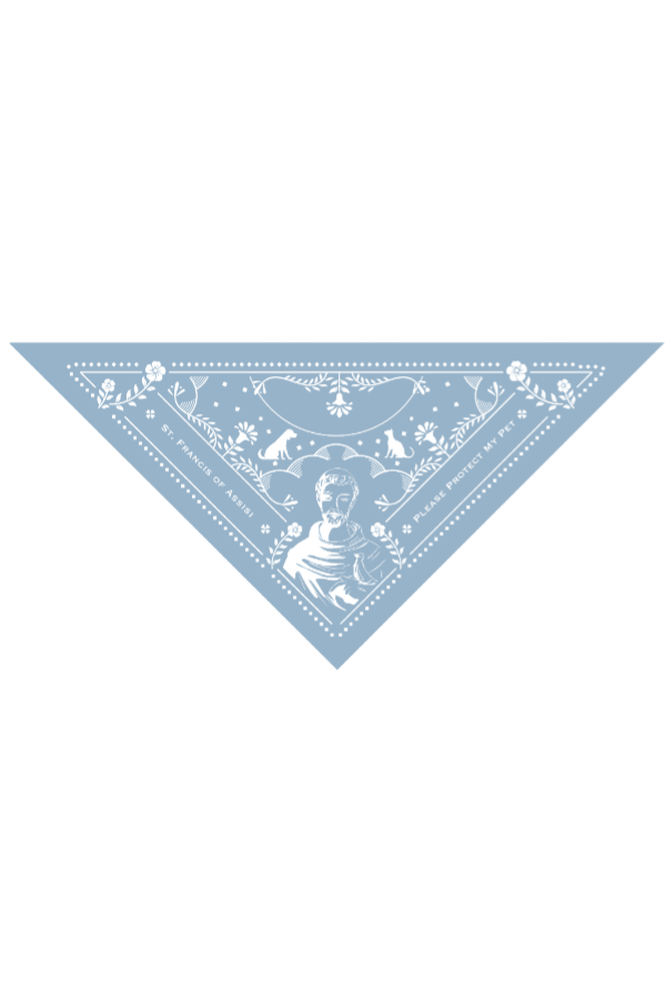 Custom St. Francis Pet Bandana