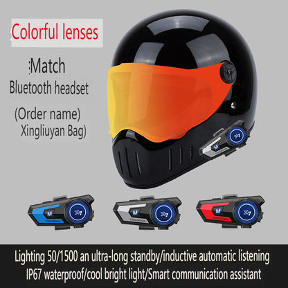 Size avaliable S ~ XXXL Order with size choose / Bluetooth + Color Visor
