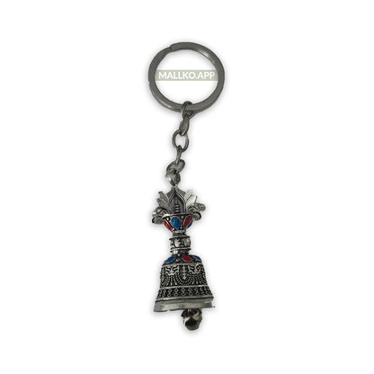 Tibetan guardian bell keyring