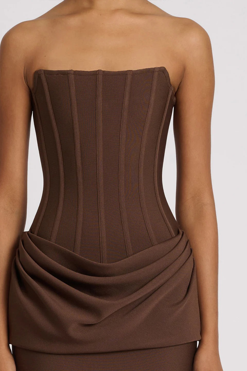 Hilda Gown - Chocolate
