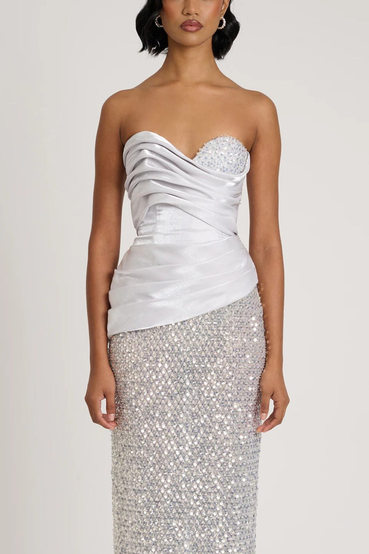 Gia Gown - Silver