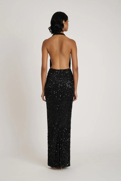 Mulia Gown - Black