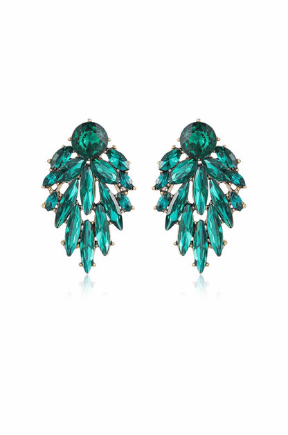 Cry Me A River Earrings - Emerald