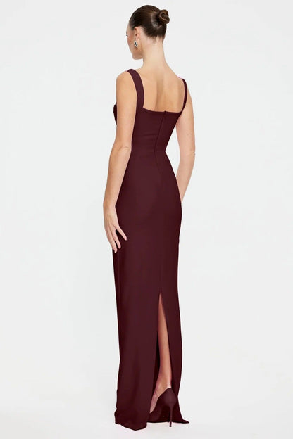 Marbella Gown - Wine