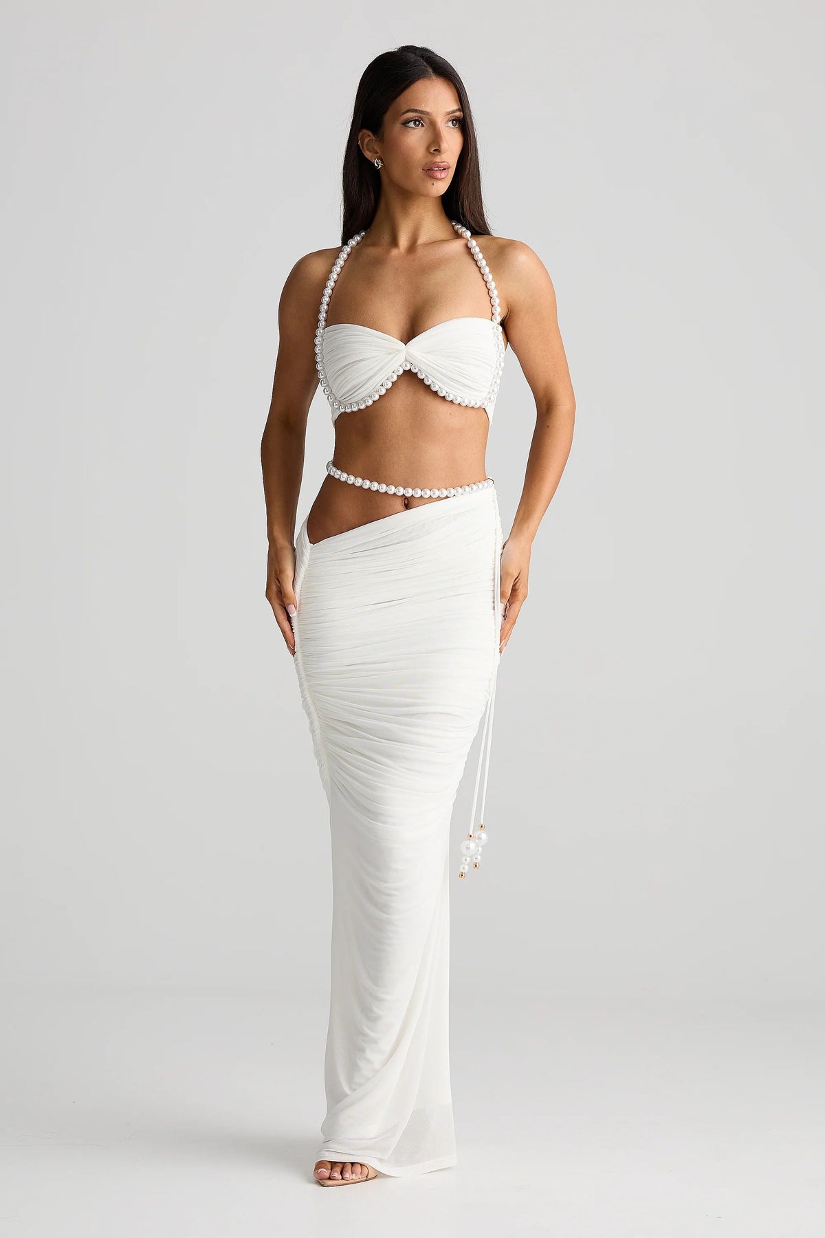Imalia Crop - White