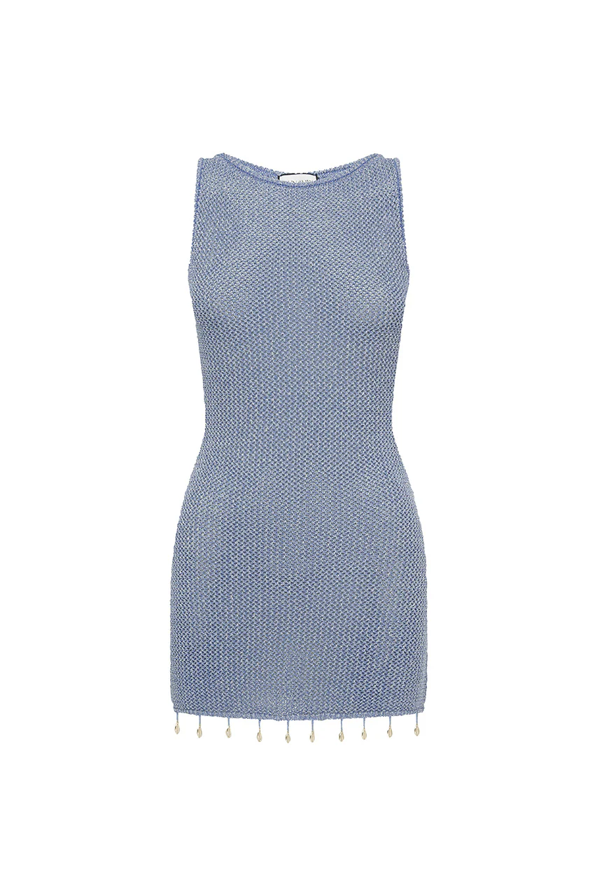 Ariya Mini Dress - Sky Blue
