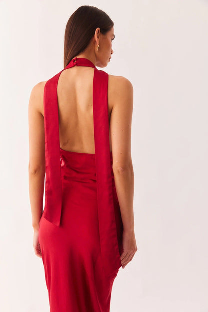 Rosanna Maxi Dress - Red