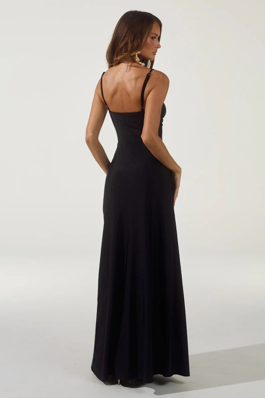 Kalena Maxi Dress - Black