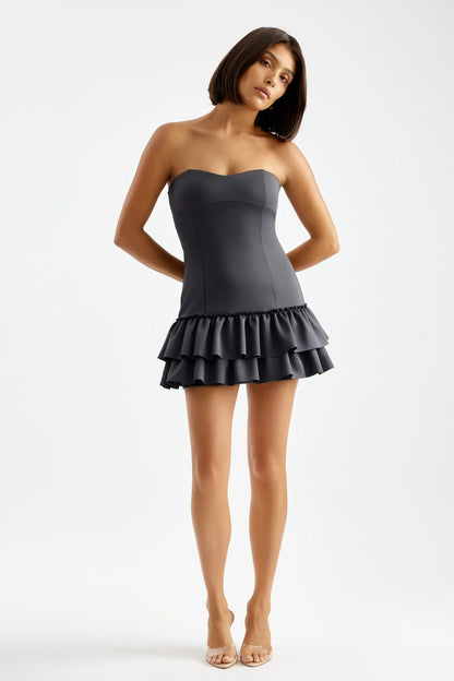 Zion Dress - Charcoal