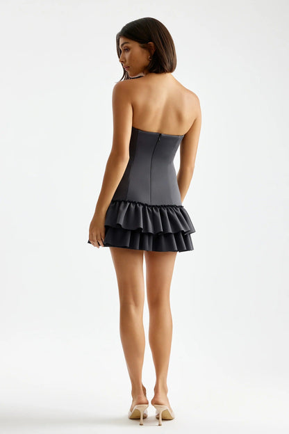 Zion Dress - Charcoal