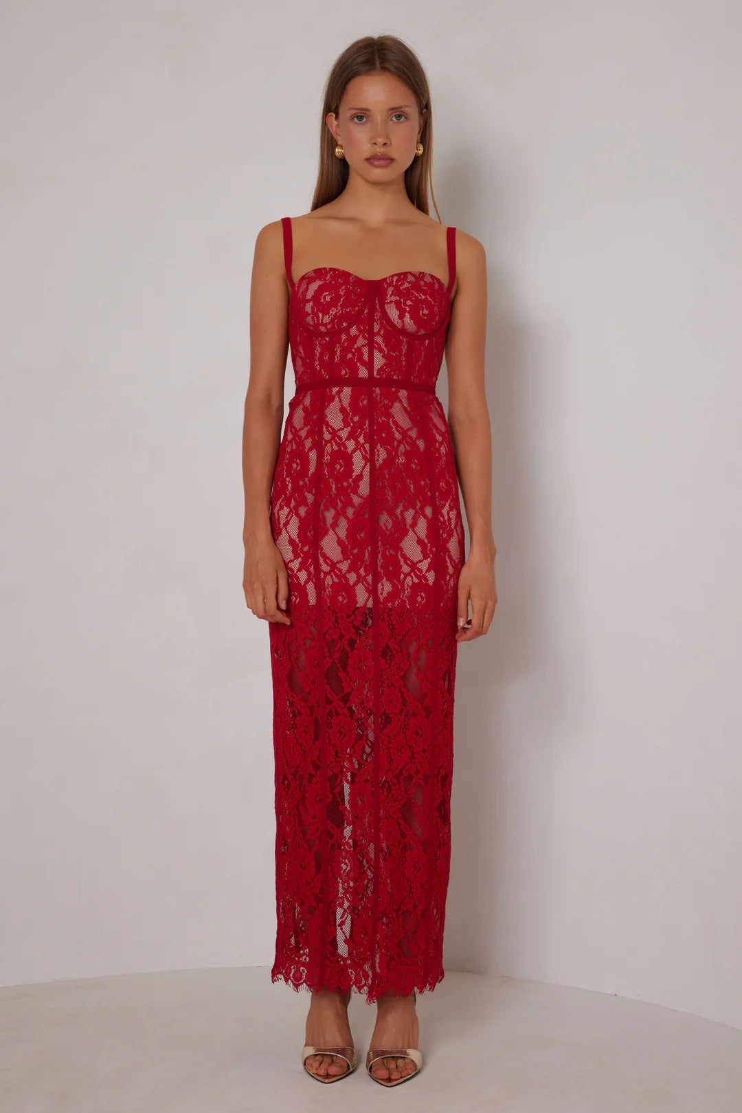 Alessandra Dress - Red