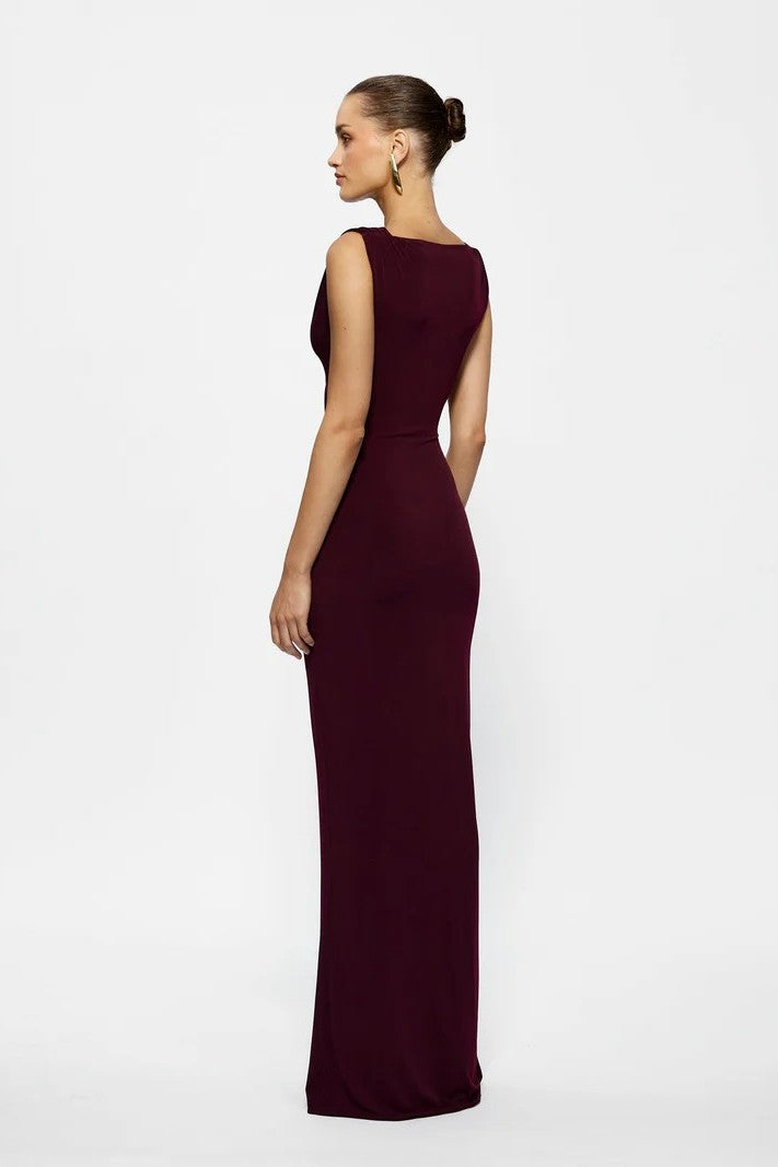 Faith Dress - Black Cherry