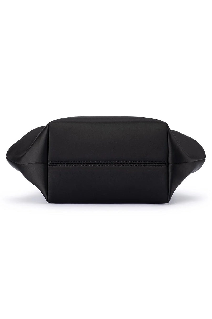 Karina Satin Clutch - Black