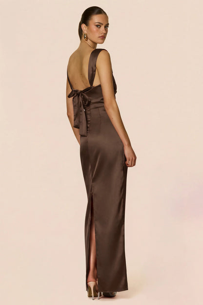 Nookie Dream Gown - Chocolate