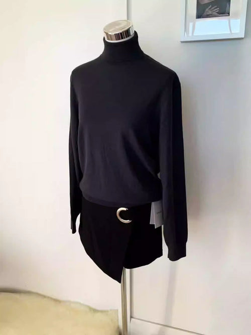 Lemaire Merino Wool Turtleneck - 100% Fine-Spun Australian Yarn