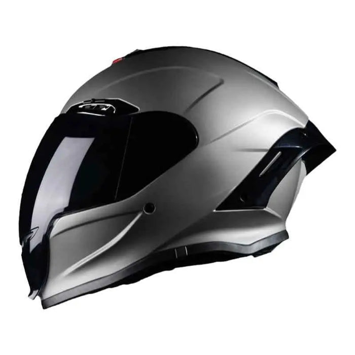 Mecha NBTK Motorcycle Helmet - Full-Cover Retro Design Bluetooth 3C DOT & Dual Visor