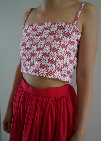 Mia - bright red