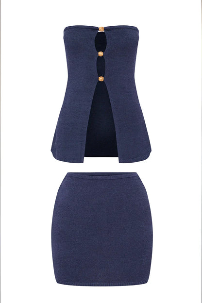 Nellie Mini Skirt - Midnight
