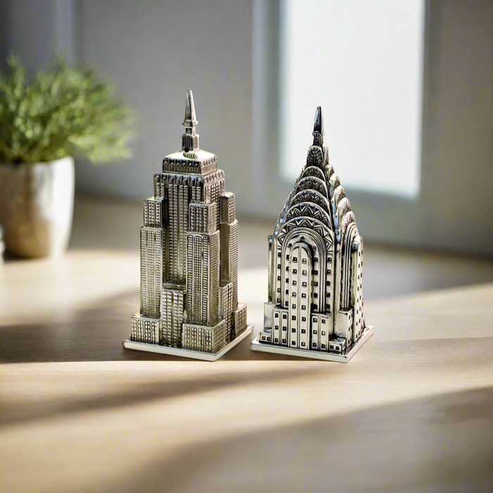NYC Landmark Building Salt and Pepper Shakers - The New York Public Library Shop