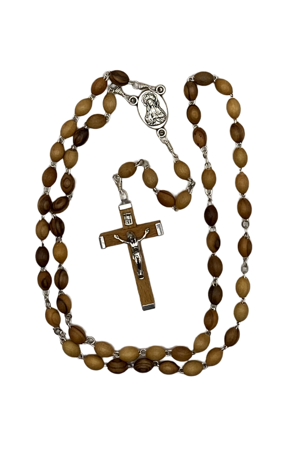 Olive Wood Jerusalem Rosary