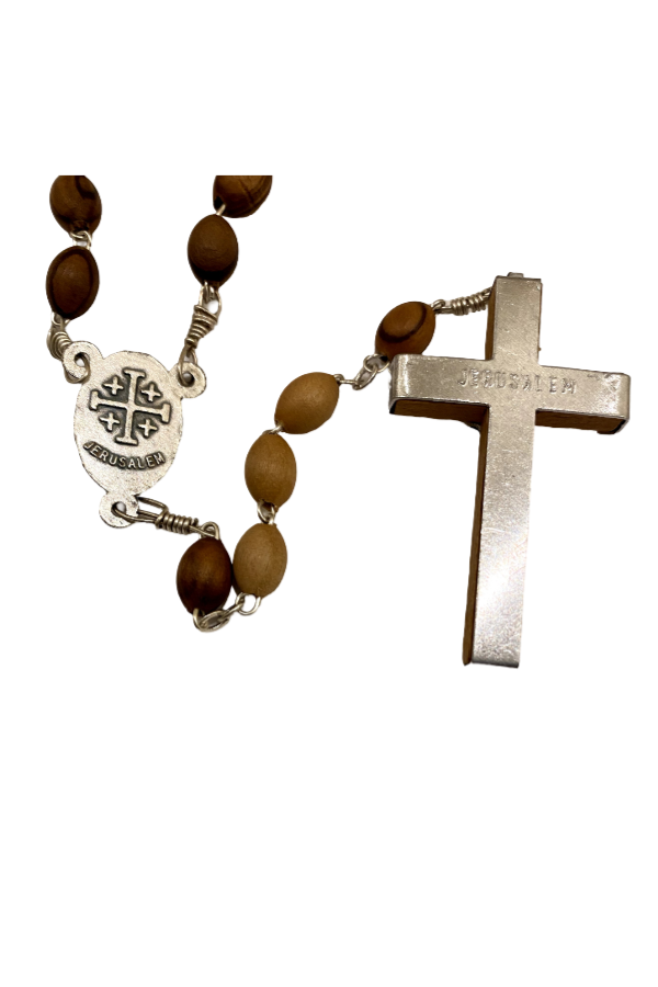 Olive Wood Jerusalem Rosary
