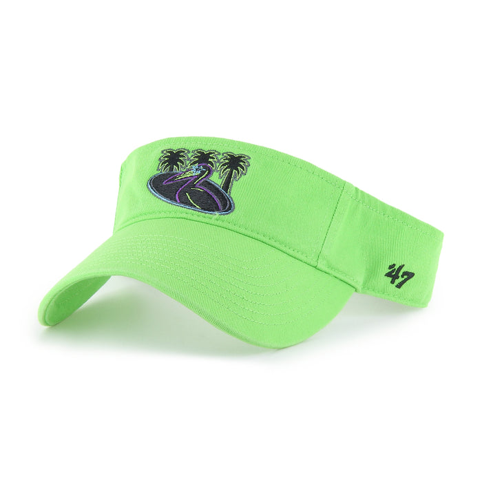 Rays '47 Brand Green City Connect Pelican Visor Hat