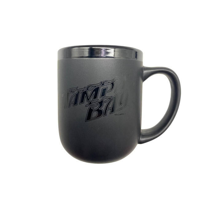Rays Black City Connect 17oz Ceramic Mug - The Bay Republic | Team Store of the Tampa Bay Rays & Rowdies