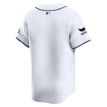 Rays Men's Nike White Vapor Limited Jersey