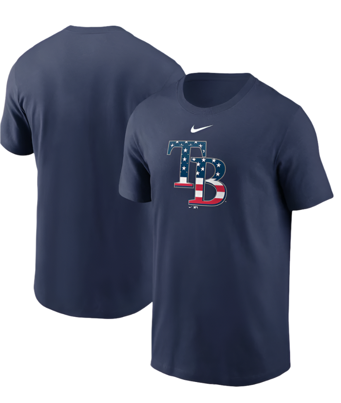 Rays Nike Navy Americana T-shirt