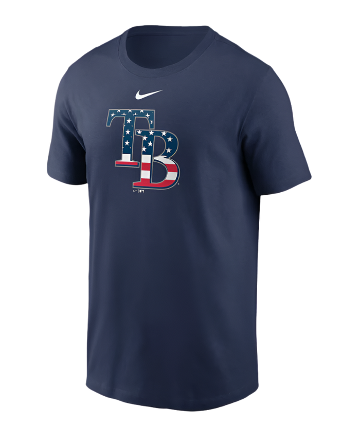 Rays Nike Navy Americana T-shirt