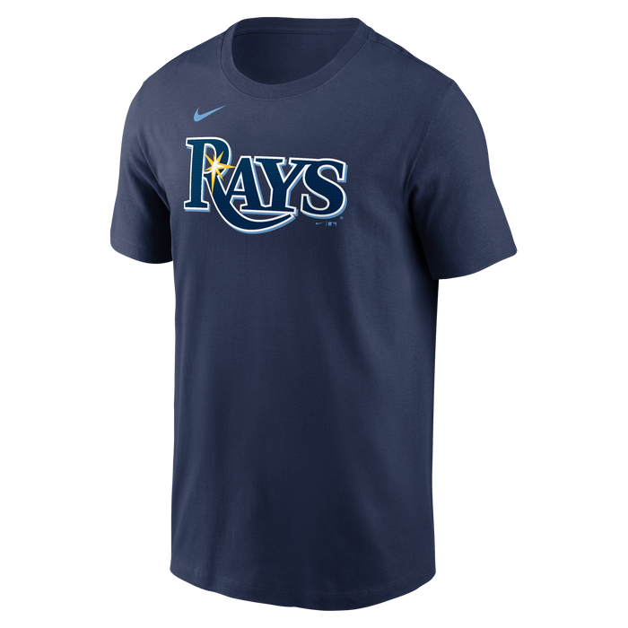Rays Nike Navy Chandler Simpson Player Tee